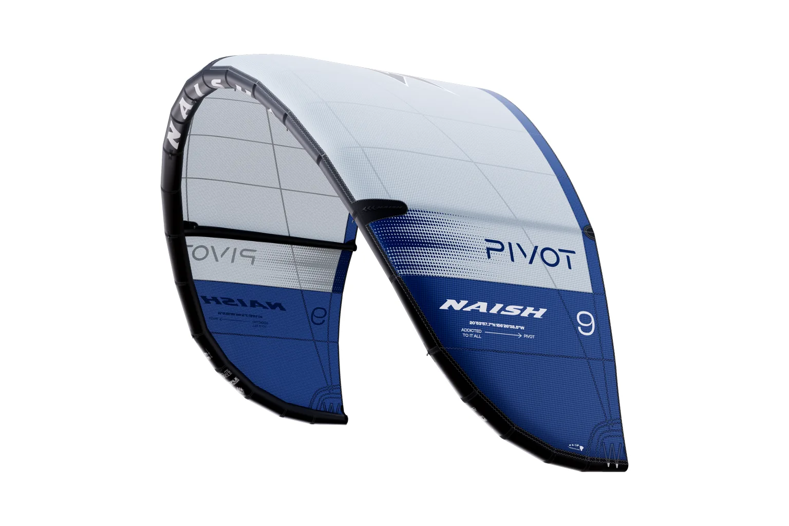 Kite Naish Pivot visto de frente